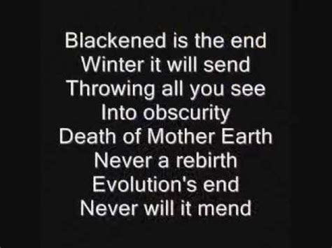 Curse of the blackened wynlyrics